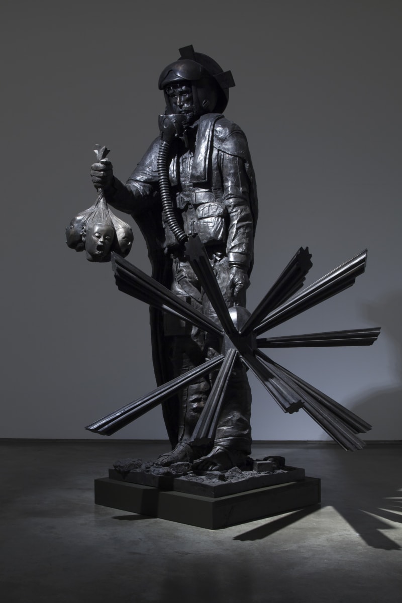 Michael Sandle, As Ye Sow So Shall Ye Reap: An Allegory (Acknowledgements to Holman Hunt), 2015