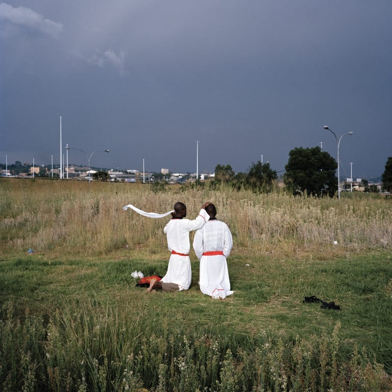 Jason Larkin, Communal Sunday Prayers, City Deep, Johannesburg, 2013