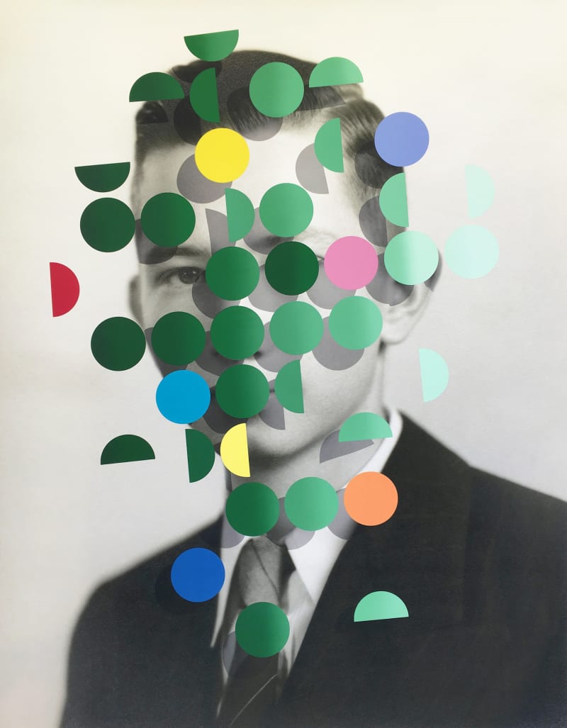 Julie Cockburn Dapple (Green Man 1), 2019