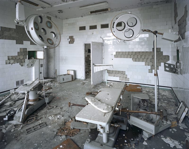 Robert Polidori Operating Room in Hospital #126, Pripyat, 2001