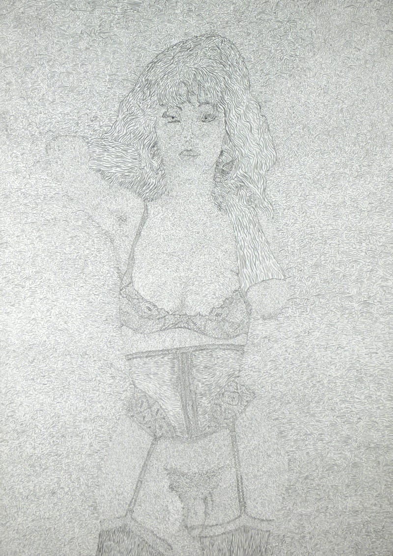 Derek Boshier Transvestite, 1998