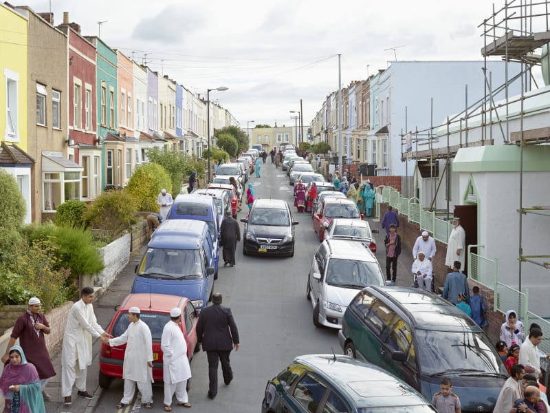 Simon Roberts Eid al-Fitr Celebrations, Jamia Mosqque, Green Street, Bristol, 2013