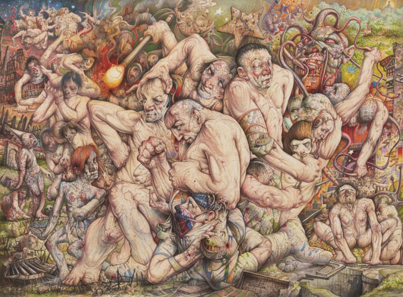 Peter Howson 7. Campus Martius (Field of Mars), 2022