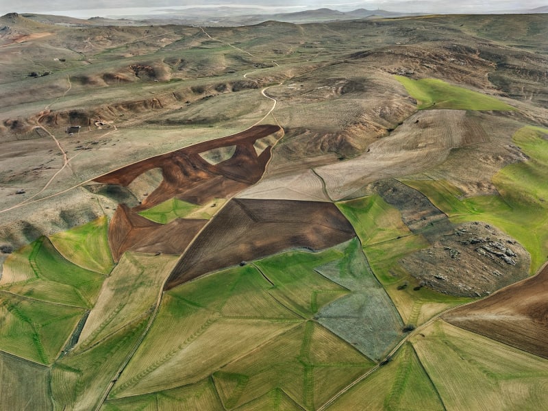 Edward Burtynsky Farming #5, Demirciobası, Ankara Province, Türkiye , 2022
