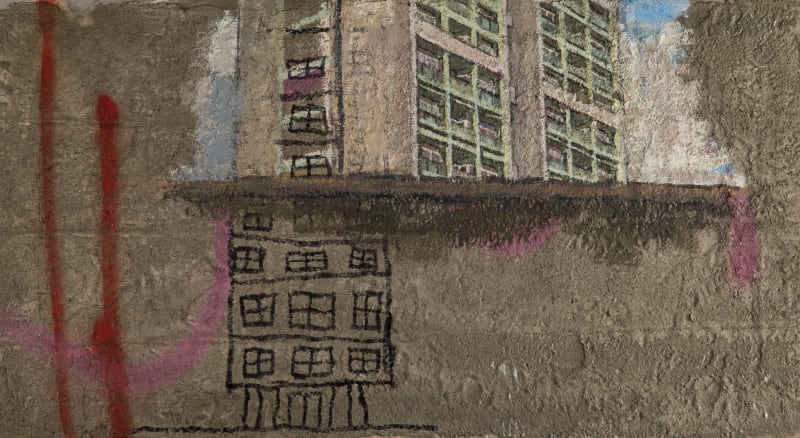 David Hepher Green Study for Lower Ground 1, 1996