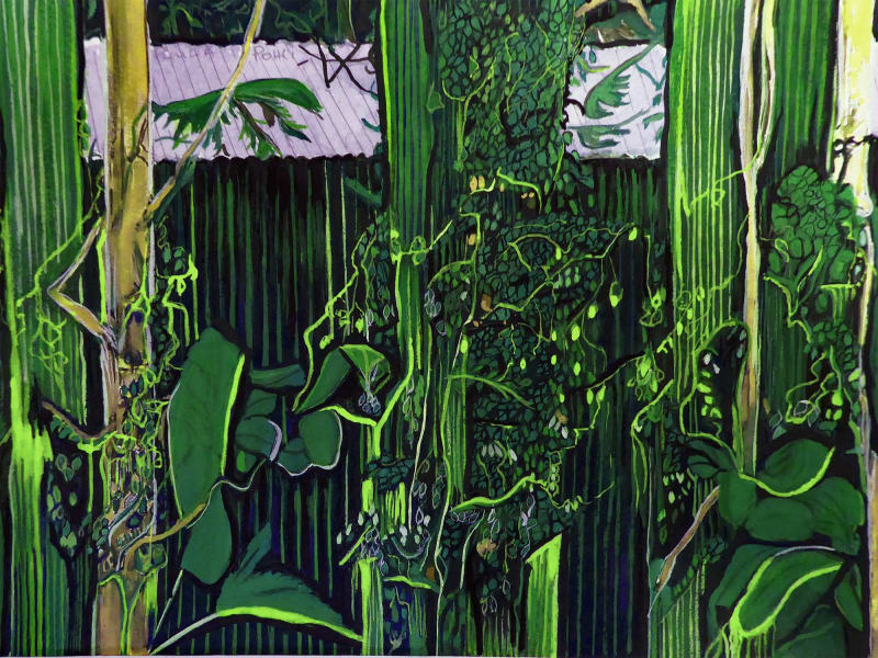 Paula Pohli Study in Green-ness, 2024
