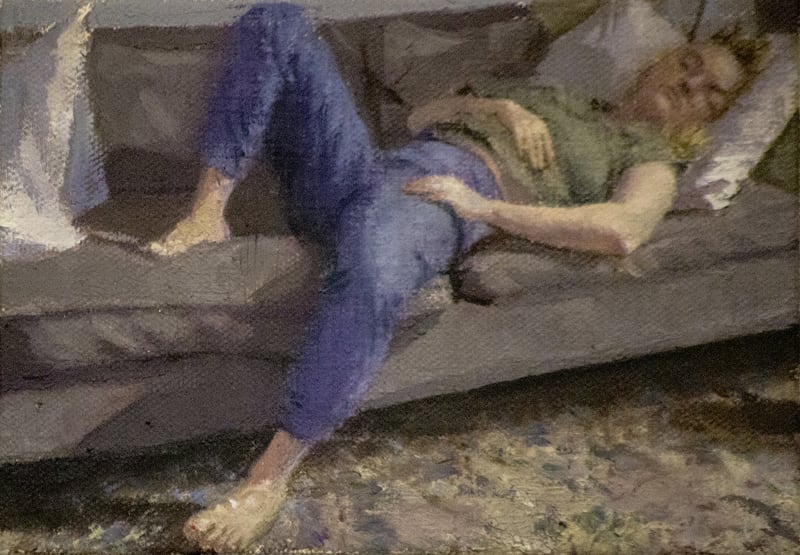 Garrett Cook Sara Sleeping, 2014