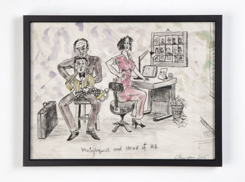 Chris Orr Ventriloquist and Head of HR, 2015