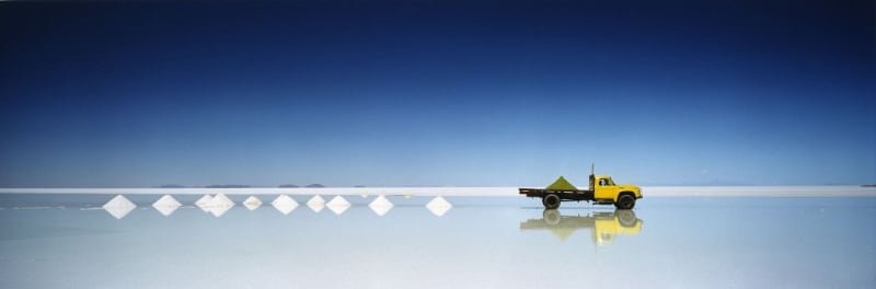 Scarlett Hooft Graafland Coca Truck, Bolivia, Salar Salt Desert, 2012
