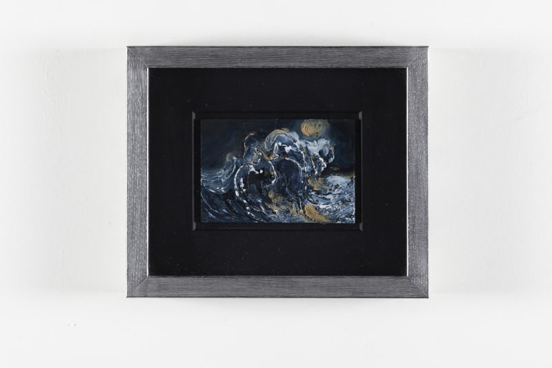 Maggi Hambling Night Wave & Moon, 2019