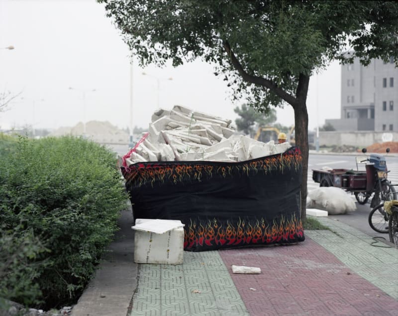 Shen Wei, Foam Collector, Shaoxing, Zhejiang Province, 2008