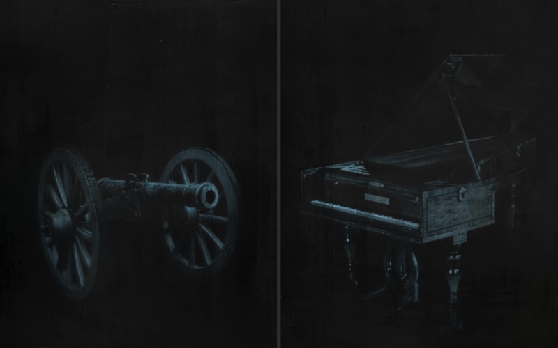 John Keane European Canon (Diptych), 2019