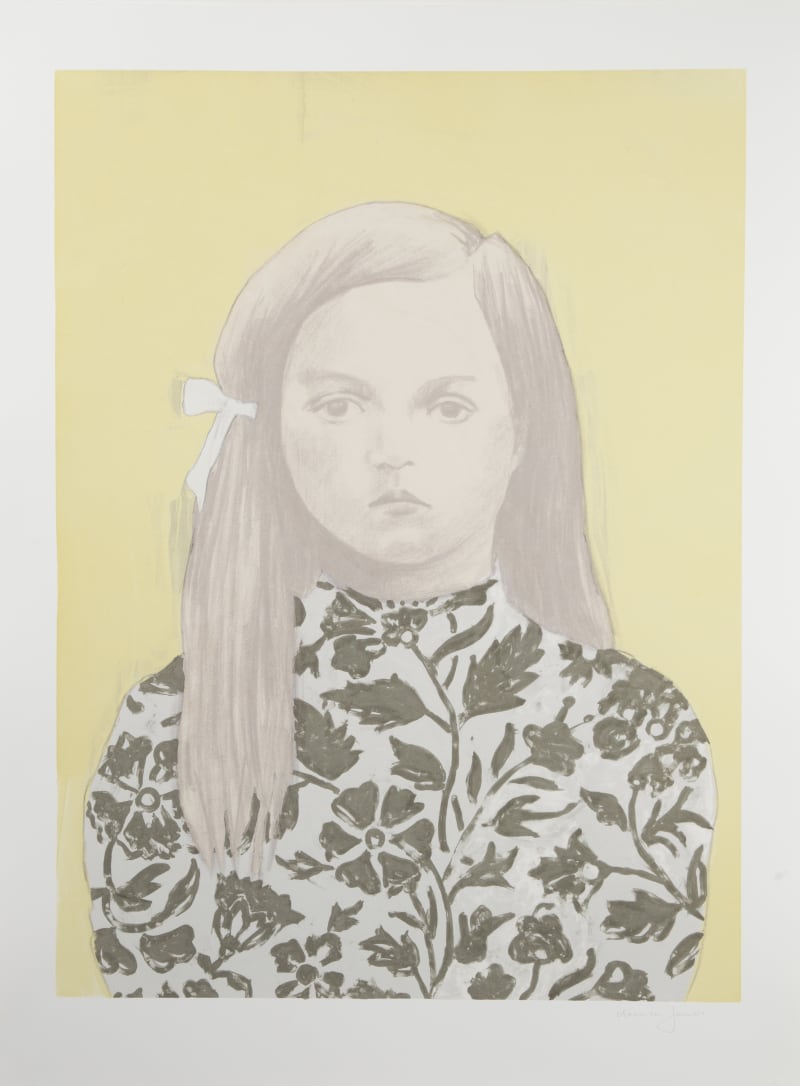 Claerwen James Girl 3, White Ribbon, 2010