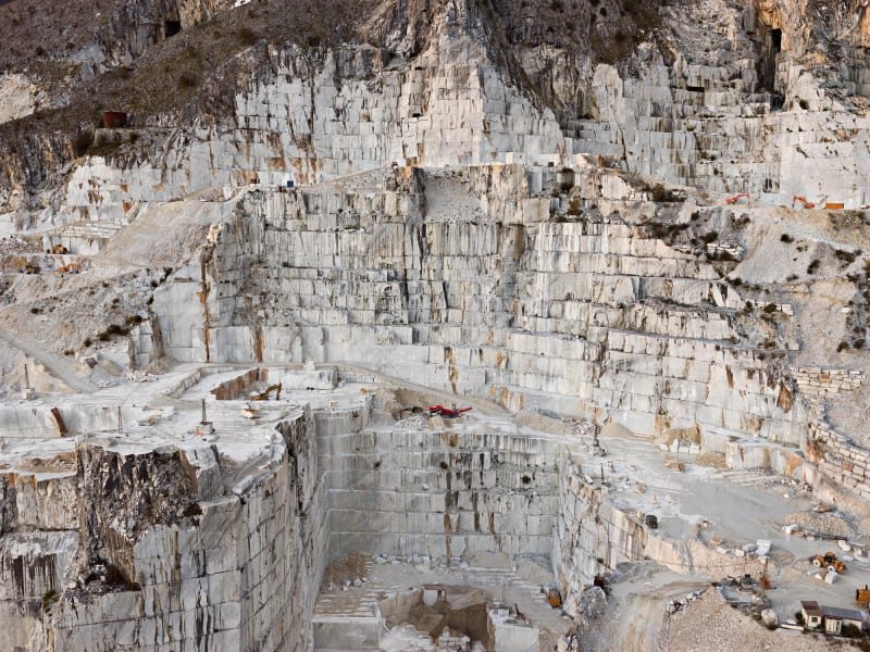 Edward Burtynsky Carrara Marble Quarries, Carbonera Quarry # 2, Carrara, Italy, 2016