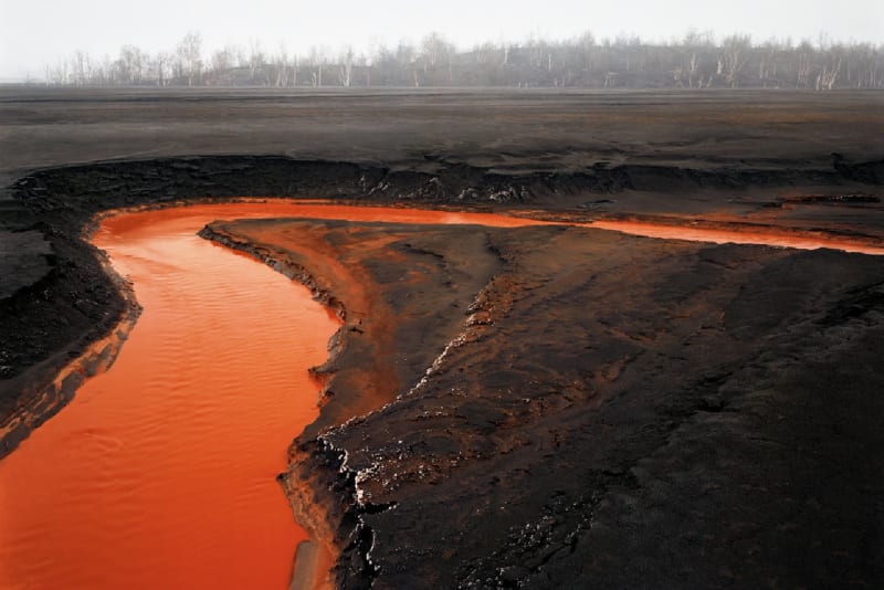 Edward Burtynsky Nickel Tailings #39, Sudbury Ontario, 1996