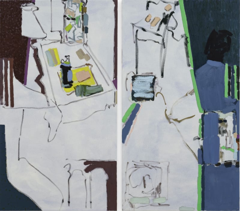 Mary Ramsden, Through to the blue, 2021