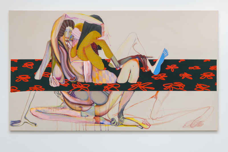 Christina Quarles, For a Flaw/ For a Fall/ For the End, 2018
