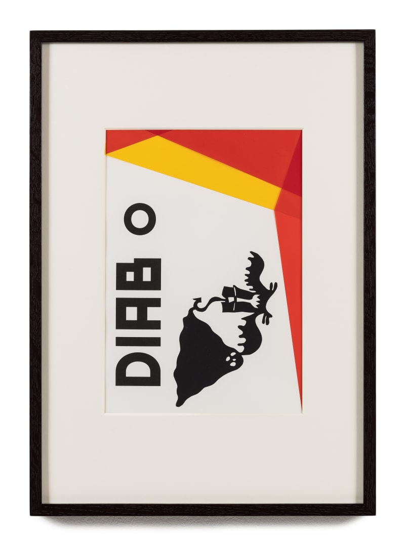 Rivane Neuenschwander O nome do medo (recorte): Diabo / The Name of Fear (cut-out): Devil, 2017