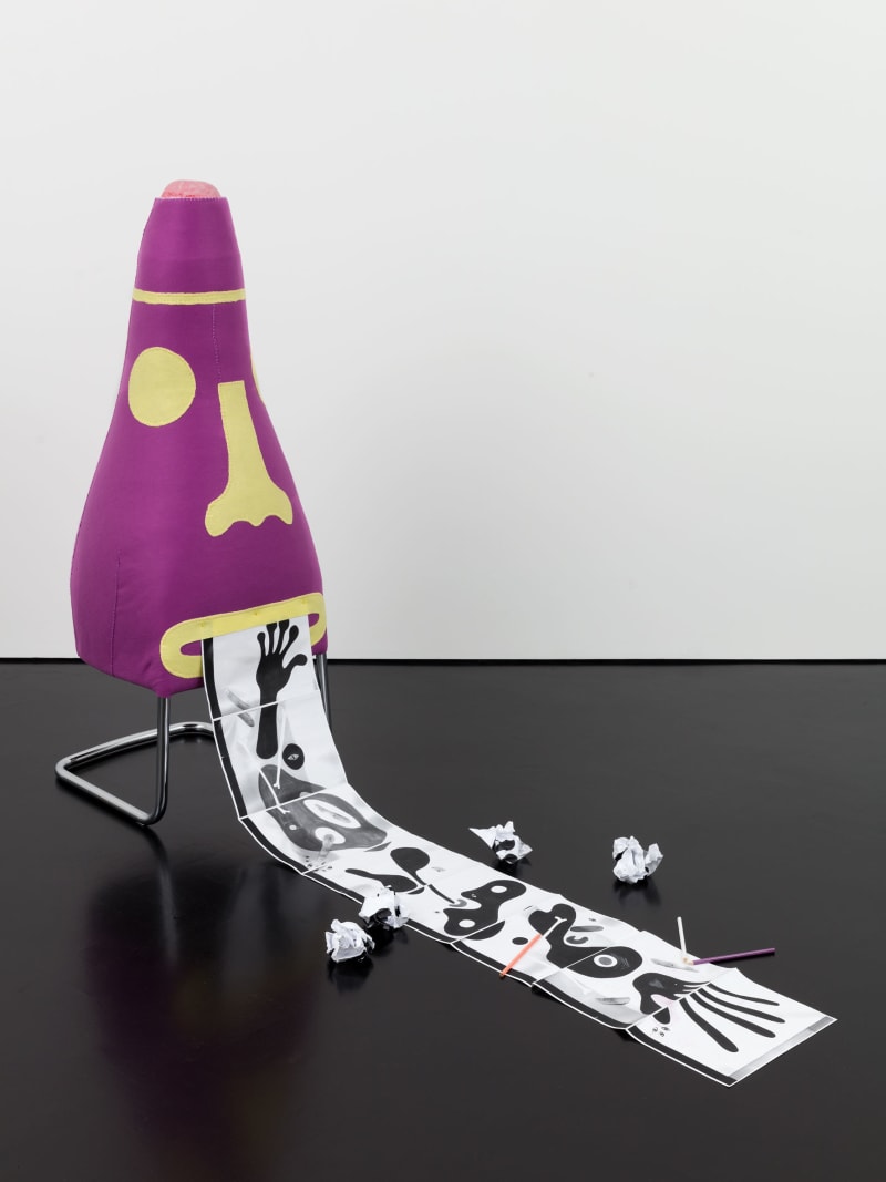 Jonathan Baldock, I'll Be Your Mirror, Reflect What You Are (3) (Form Seated as Artist Photocopier), 2015