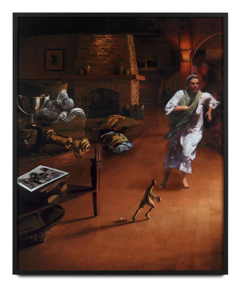 Martha Rosler Trophy (Running Woman), 2004 Courtesy Galerie Nagel Draxler