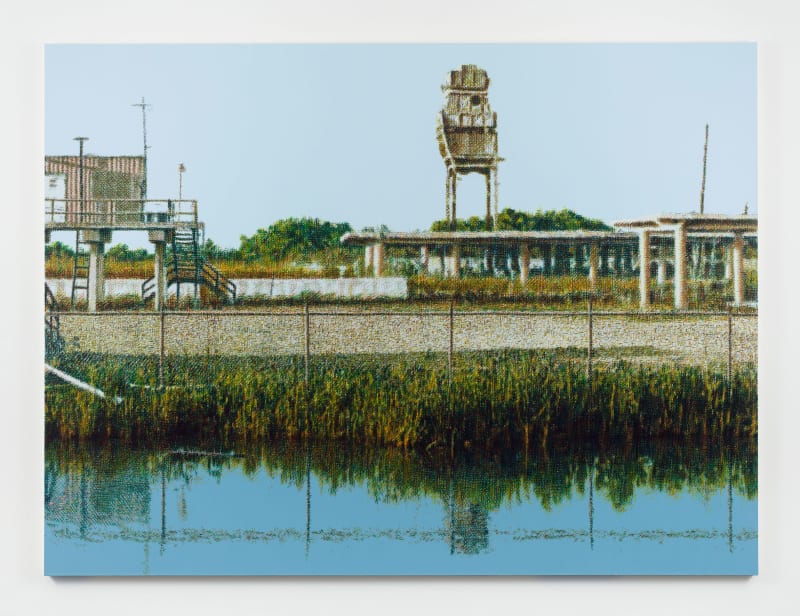 Wayne Gonzales, Chevron Plant Ruin, Bayou La Loutre, near Yscloskey, Louisiana, 2018 - 2019