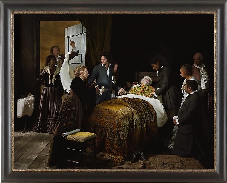 Yinka Shonibare CBE Fake Death Picture (The Death of Leonardo da Vinci in the Arms of Francis I - Francois-Guillaume...