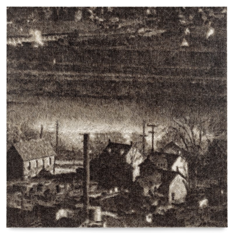 Wayne Gonzales, View of Easton, Pennsylvania, 1936 (Walker Evans), 2015