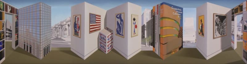 Patrick Hughes Museums of Manhattan, 2011