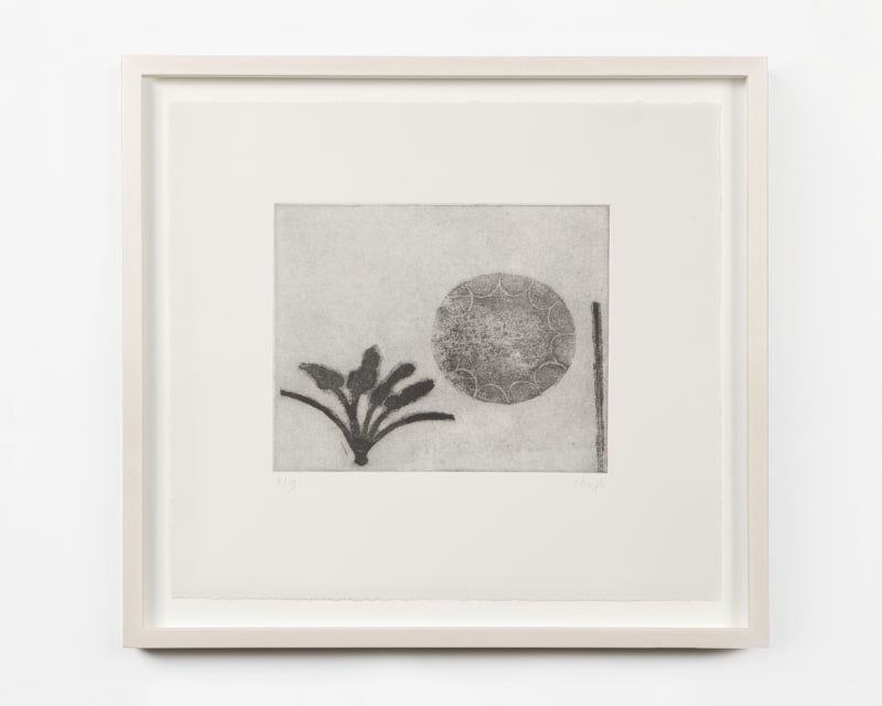 PRUNELLA CLOUGH Shadow Play 8, 1992 Etching 34.5 x 38 cm | 13 3/4 x 15 in Edition of 19...
