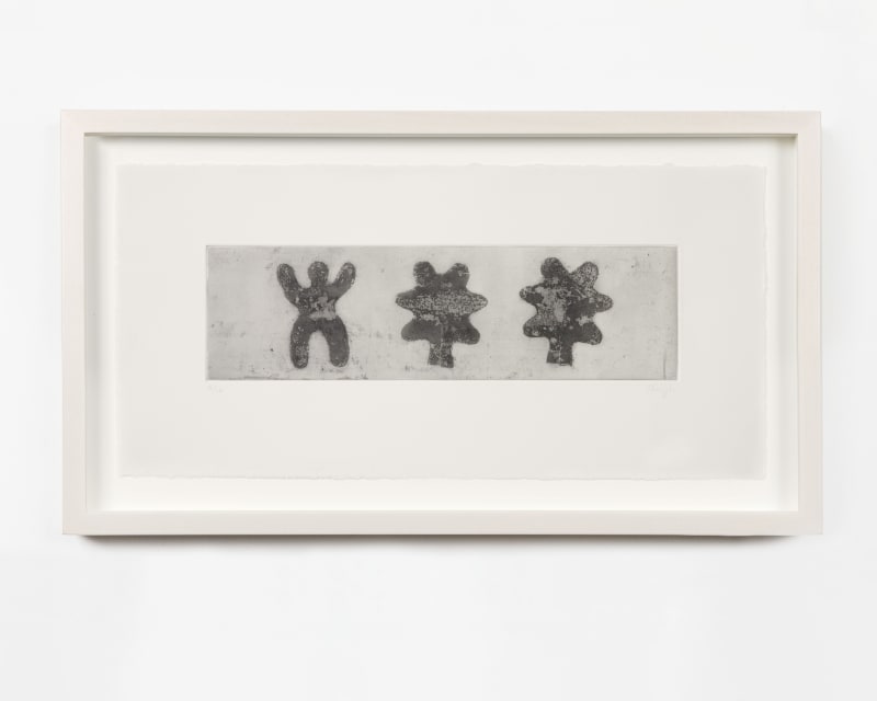 PRUNELLA CLOUGH Shadow Play 3, 1992 Etching 27 x 55 cm | 10 3/4 x 21 3/4 in Edition of...