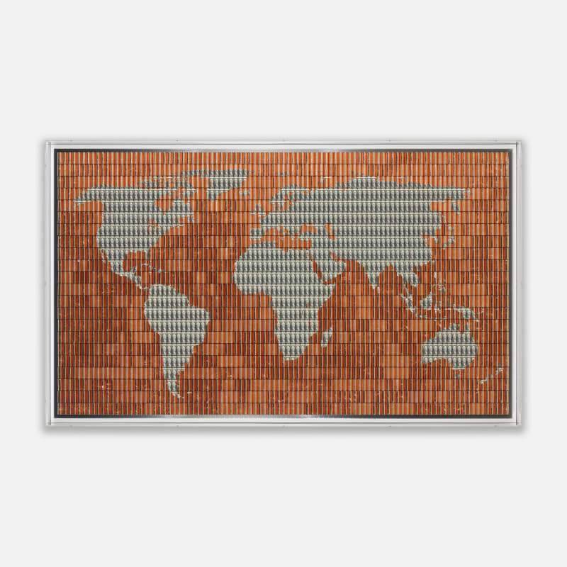 Santiago Montoya Warm Up (Copper World Map)