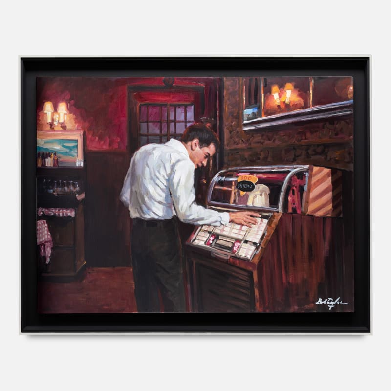 Bob Dylan Original Artwork Jukebox Player