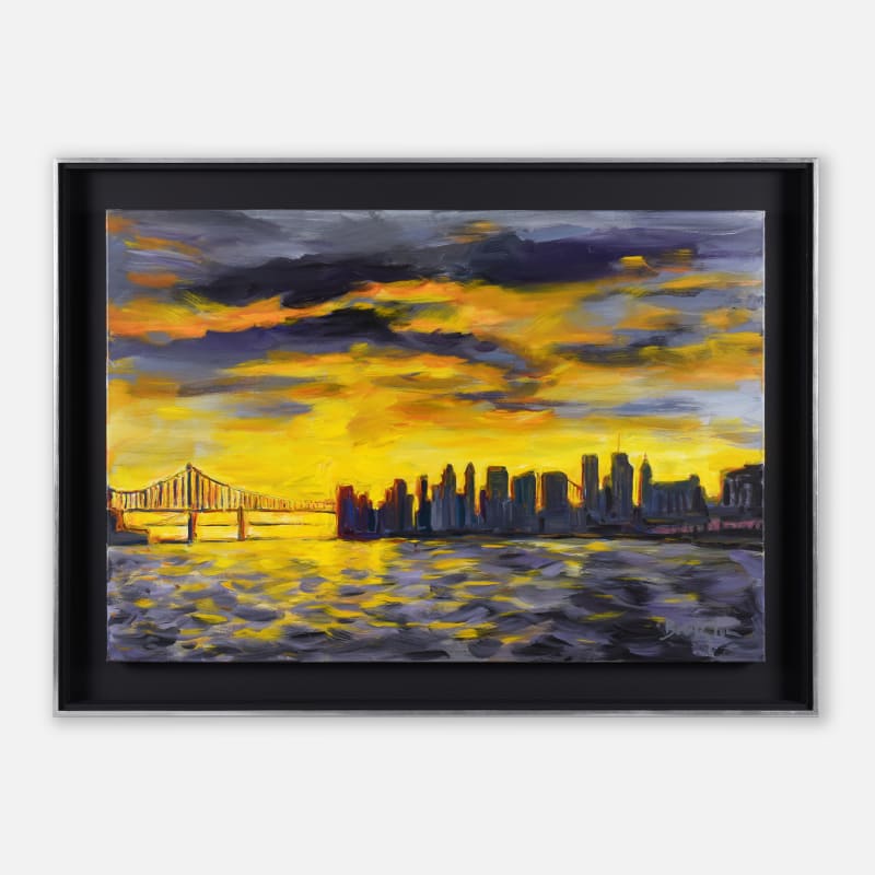 Bob Dylan New York Skyline