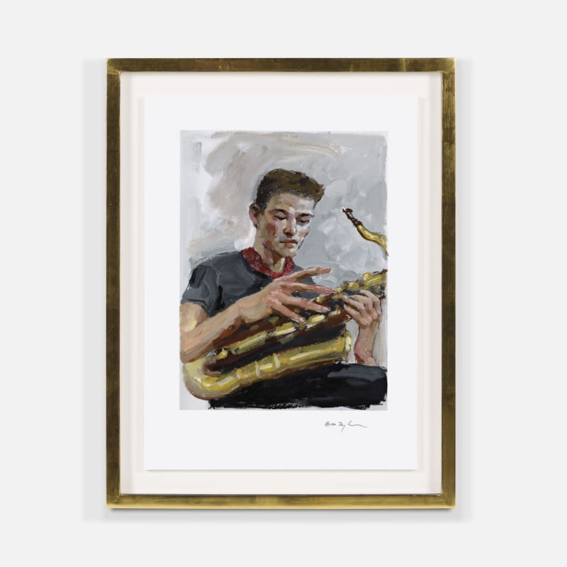 Bob Dylan Young Man with a Horn