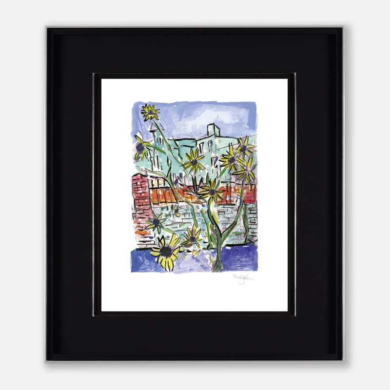 Bob Dylan Original Artwork Sunflowers