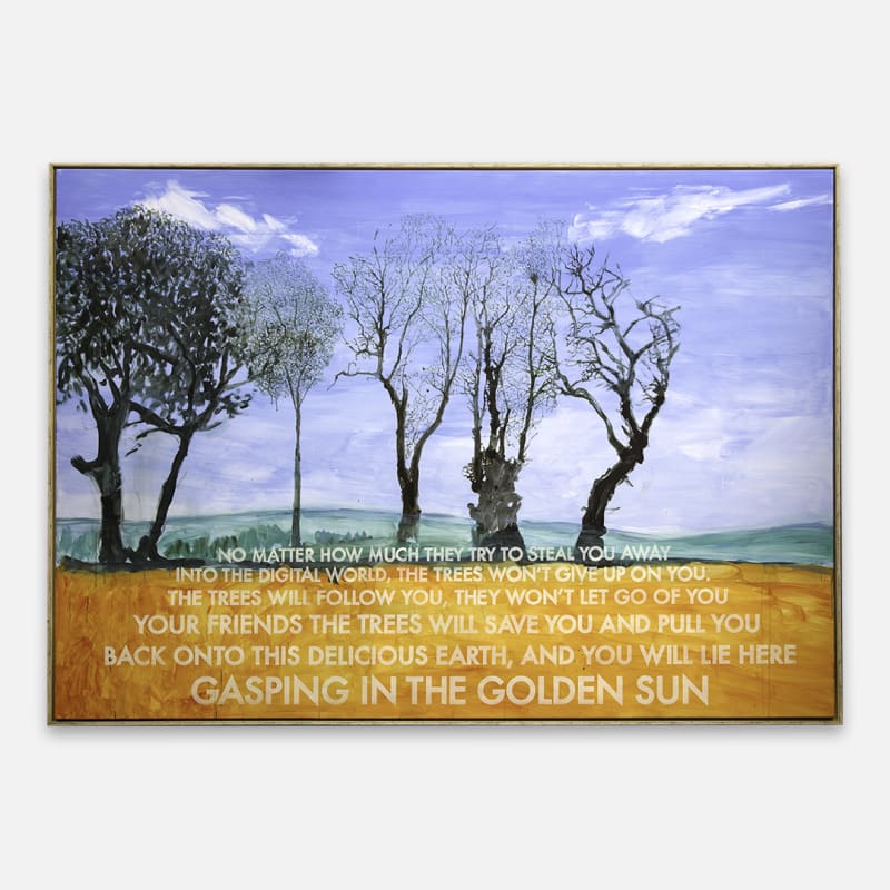 Robert Montgomery Barming Place Trees, Late Winter