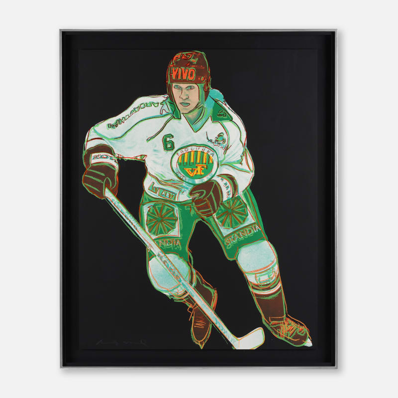 Andy Warhol Frölunda Hockey Player