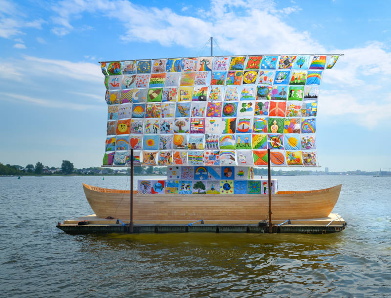 Installation view, Rostock, Germany, 2018