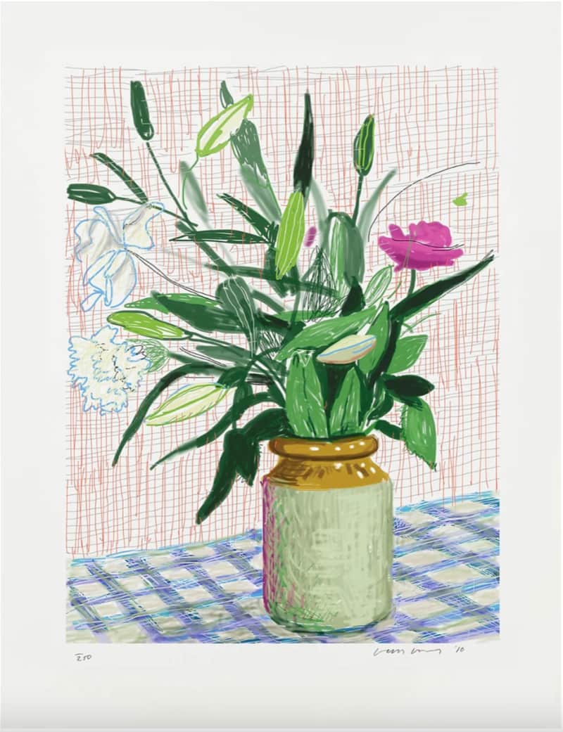 David Hockney, A Bigger Book, 516, 2010