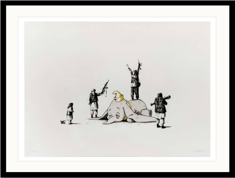 Banksy, Dumbo, 2014