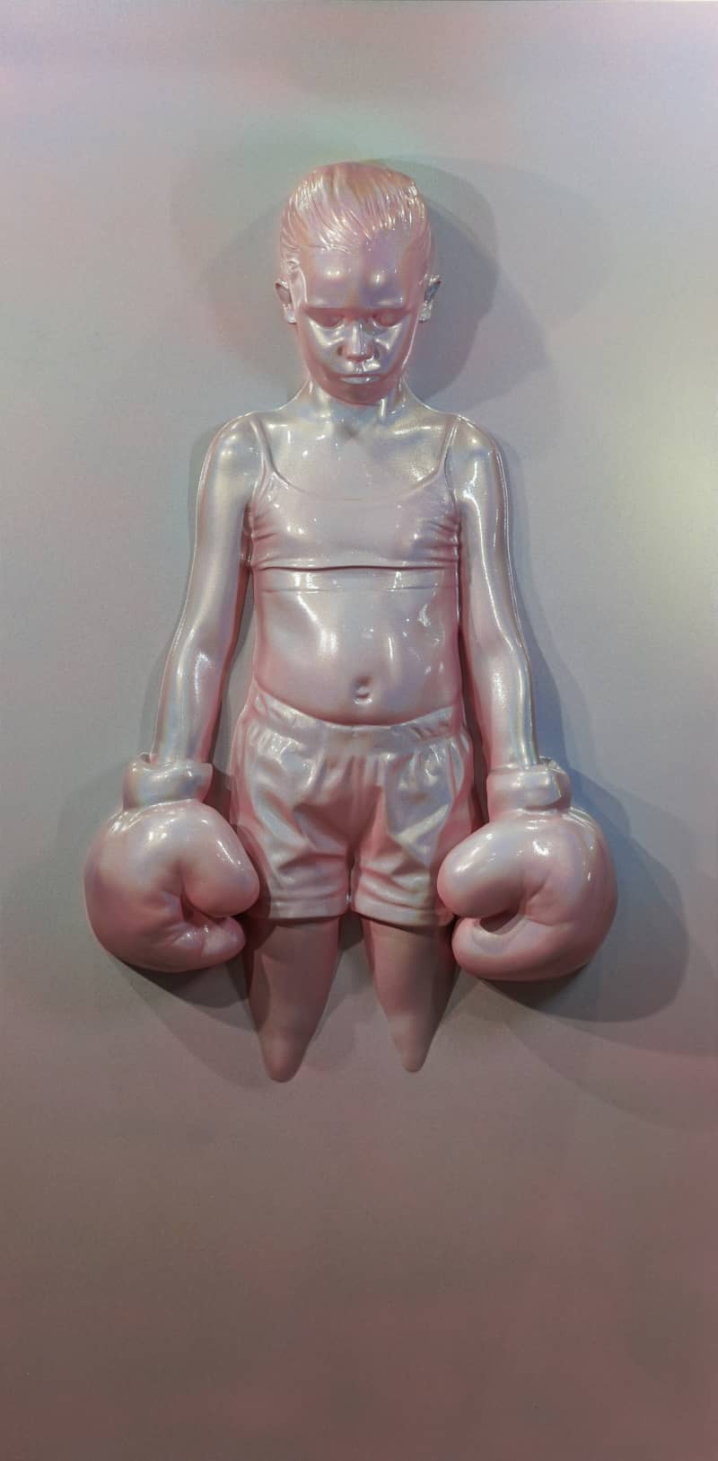 Schoony, Panel Bruiser (Bubblegum Pink), 2021