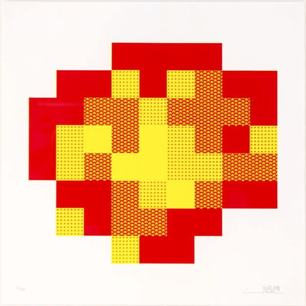 Invader, Explosion, 2015