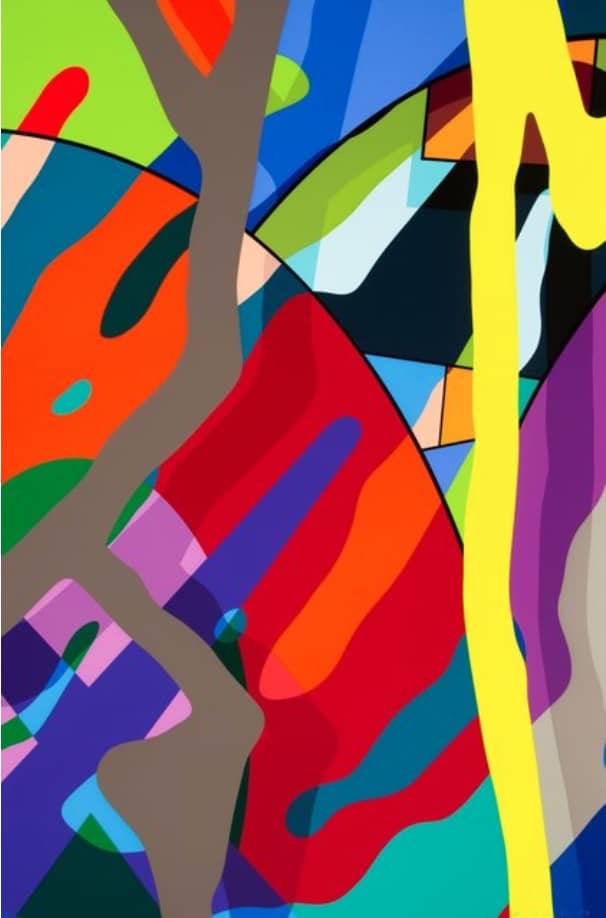 KAWS, Tension 1, 2019