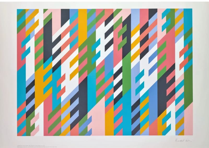 Bridget Riley, New Day, 1992