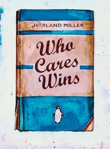 Harland Miller, Who Cares Wins (NHS), 2020