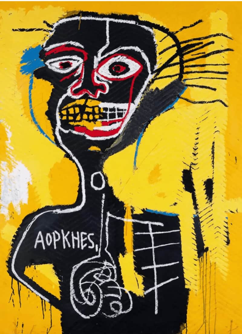 Jean-Michel Basquiat, Cabeza, 2005