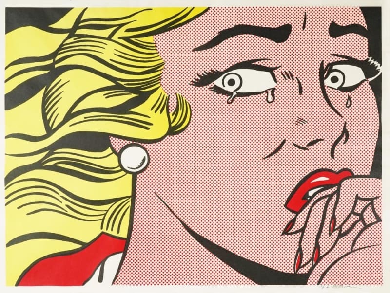 Roy Lichtenstein, Crying Girl, 1963
