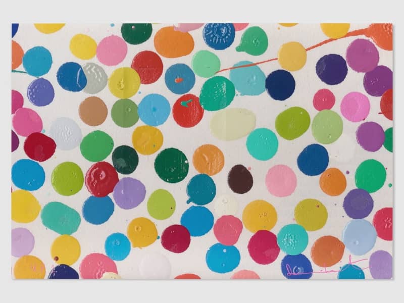 Damien Hirst: Spot Paintings & Prints | Maddox Gallery Damien Hirst: Spot Paintings & Prints | Maddox Gallery