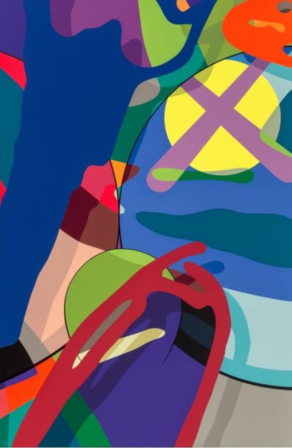 KAWS, Tension 5, 2019