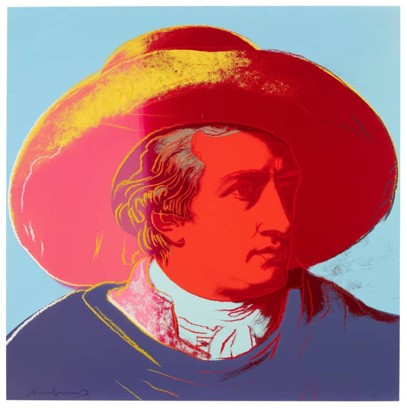 Andy Warhol, Goethe, 1982